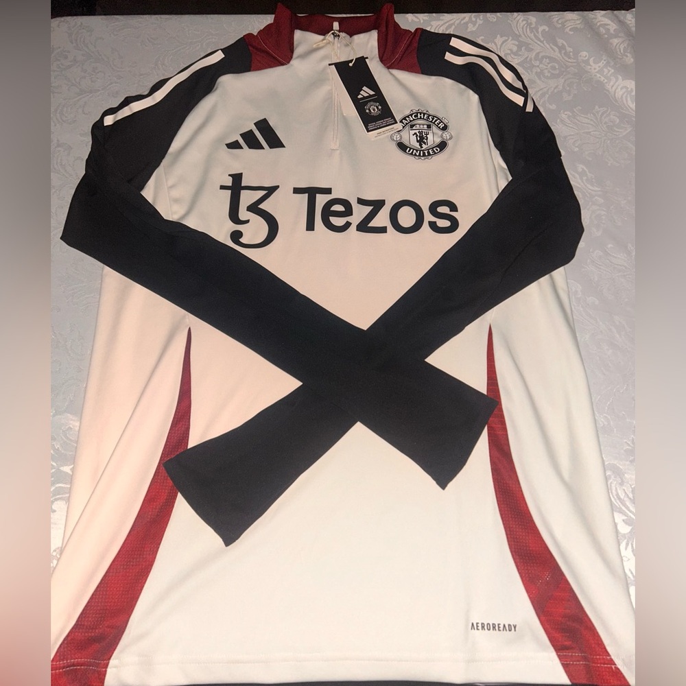 Adidas Tiro 24 Manchester United Training Top Soccer Jersey Size Medium Men